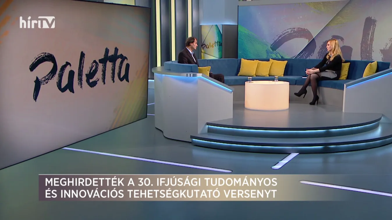 Paletta: Meghirdették a 30. Ifjúsági Tudományos és Innovációs Tehetségkutató Versenyt