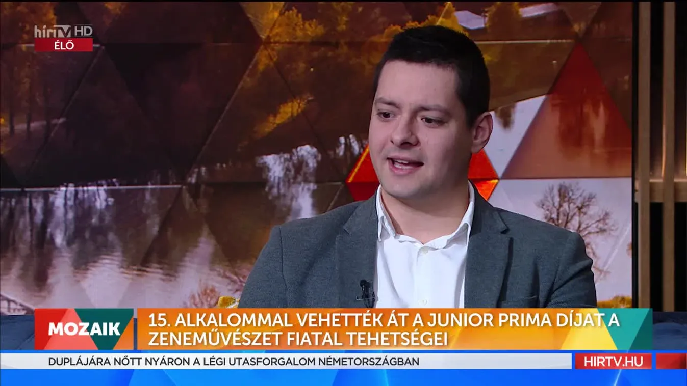Mozaik - 15. alkalommal vehették át a Junior Prima Díjat a zeneművészet fiatal tehetségei