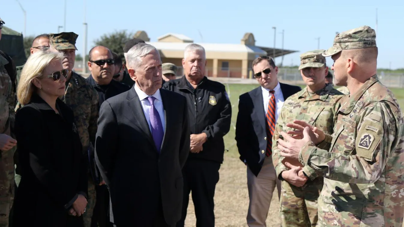 Megérkeztek a katonák a mexikói határra