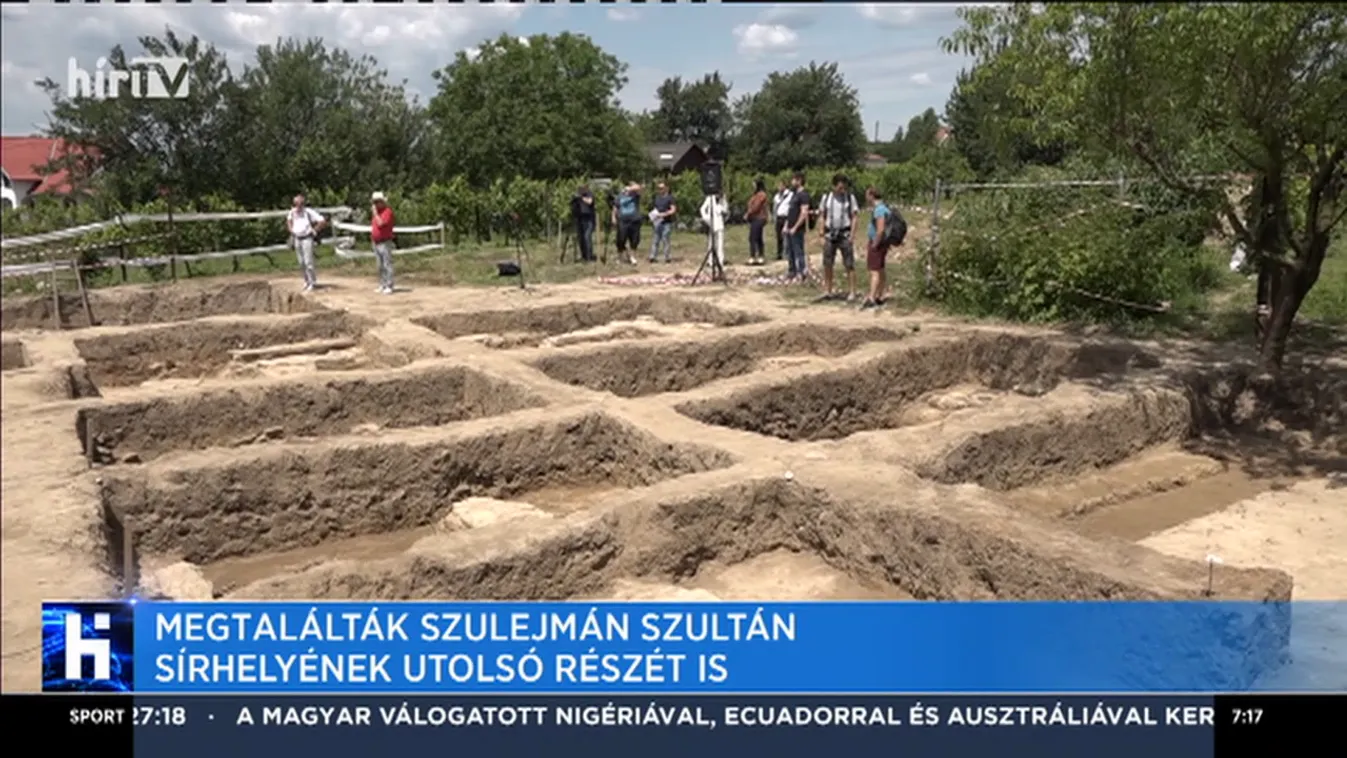 Megtalálták Szulejmán szultán sírhelyének utolsó részét is