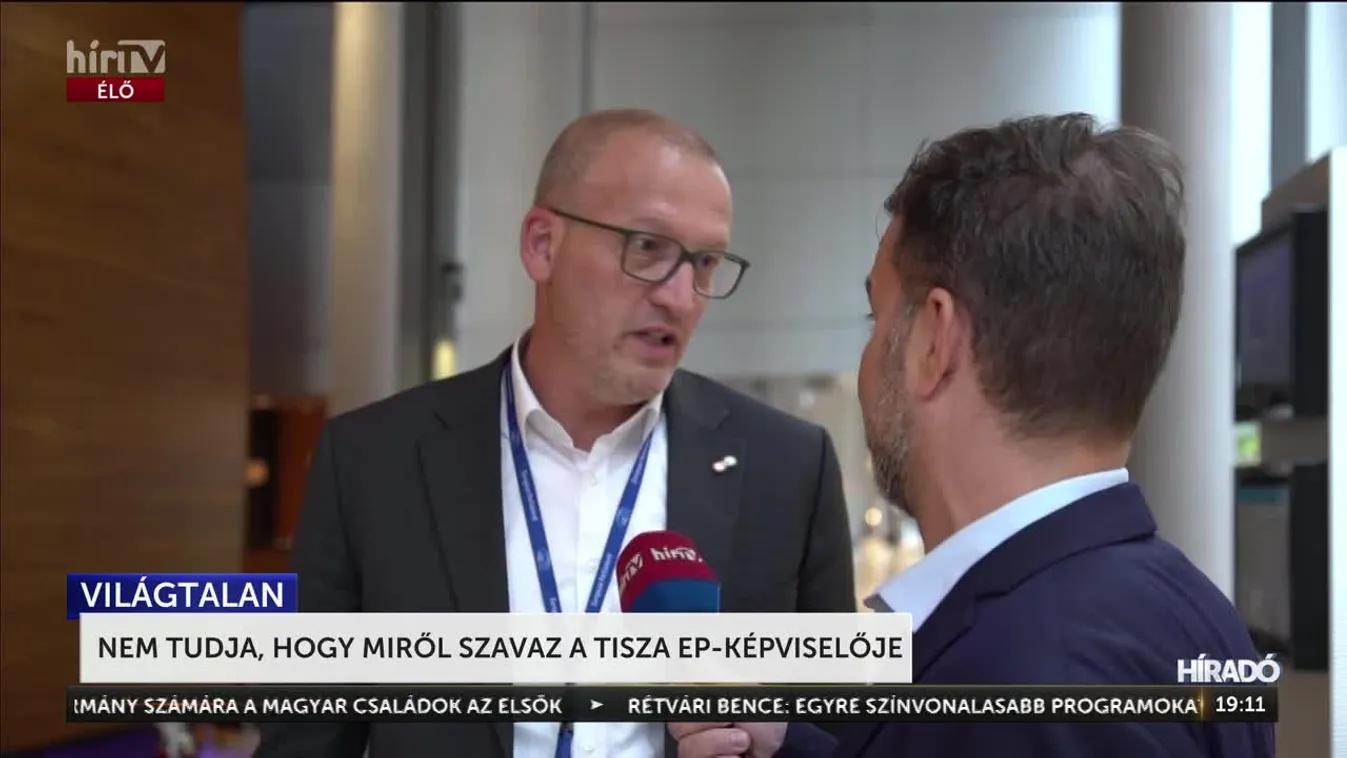 Nem tudja a Tisza EP-képviselője, hogy miről szokott szavazni + videó