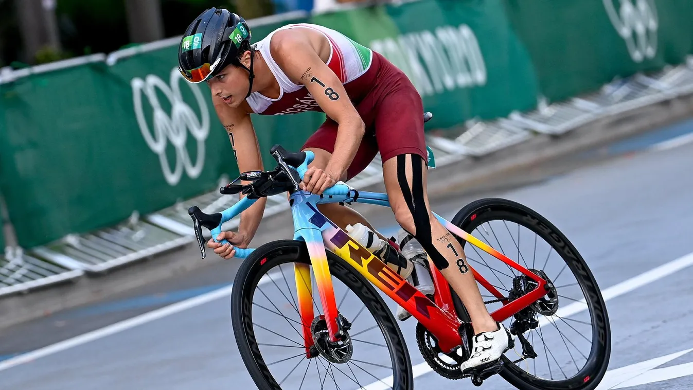 Tokió 2020 - Bicsák Bence remek versenyzéssel hetedik a férfi triatlonosok versenyében