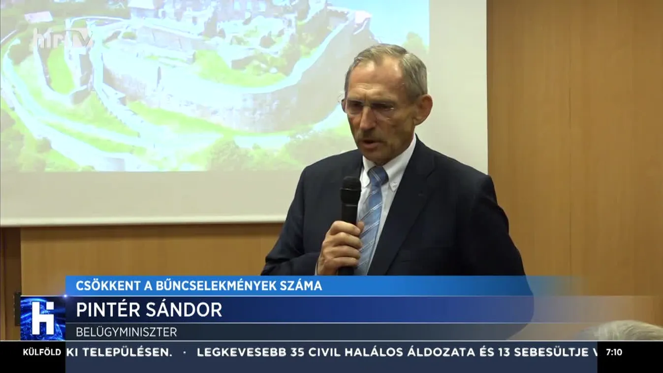 Csökkent a bűncselekmények száma