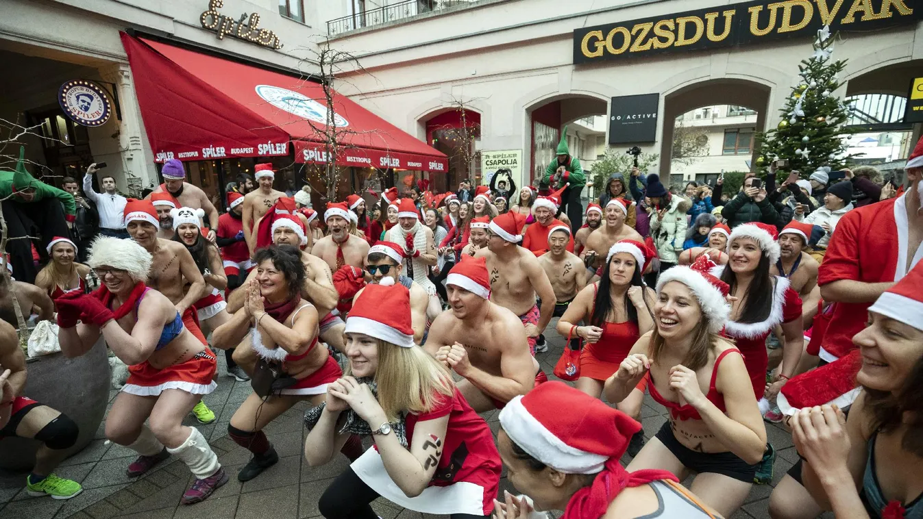 Fürdőruhás Mikulások futottak súlyosan beteg gyerekekért