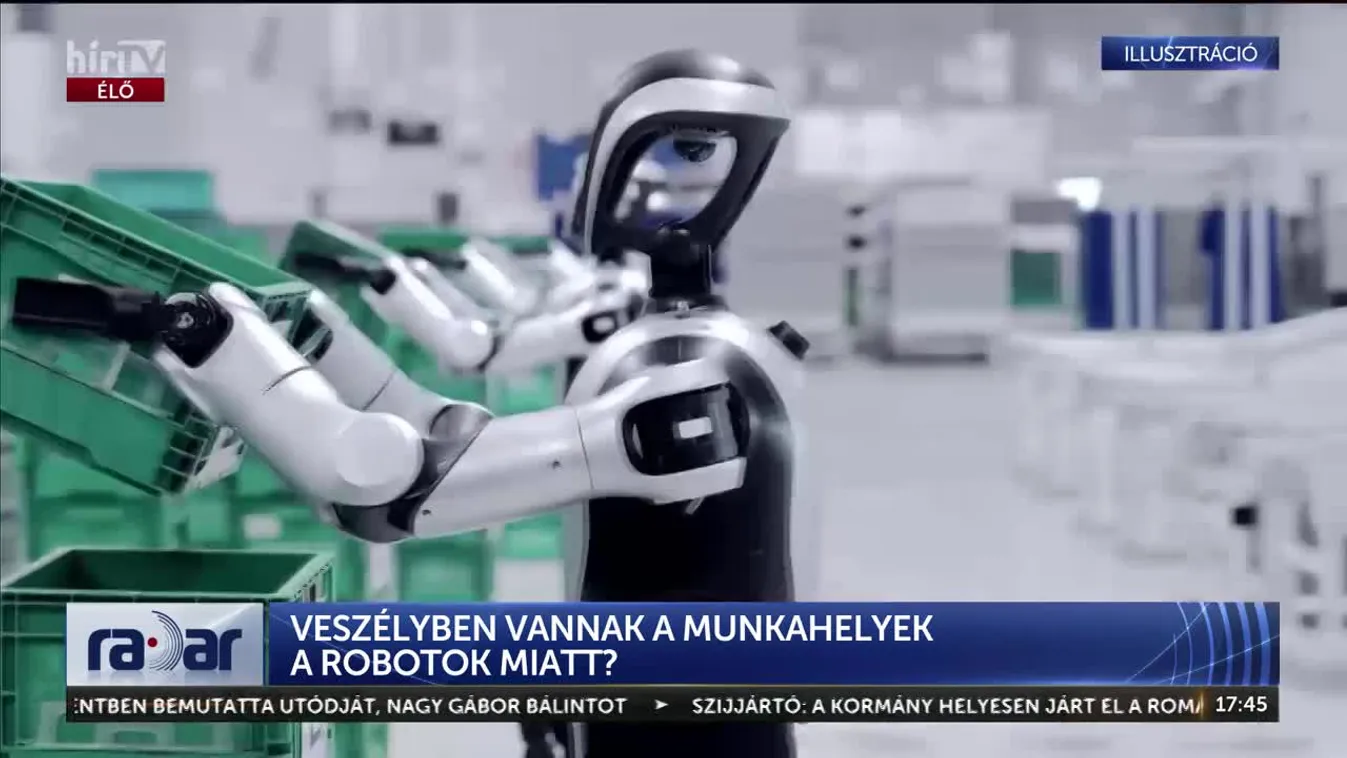Radar - Veszélyben vannak a munkahelyek a robotok miatt? + videó