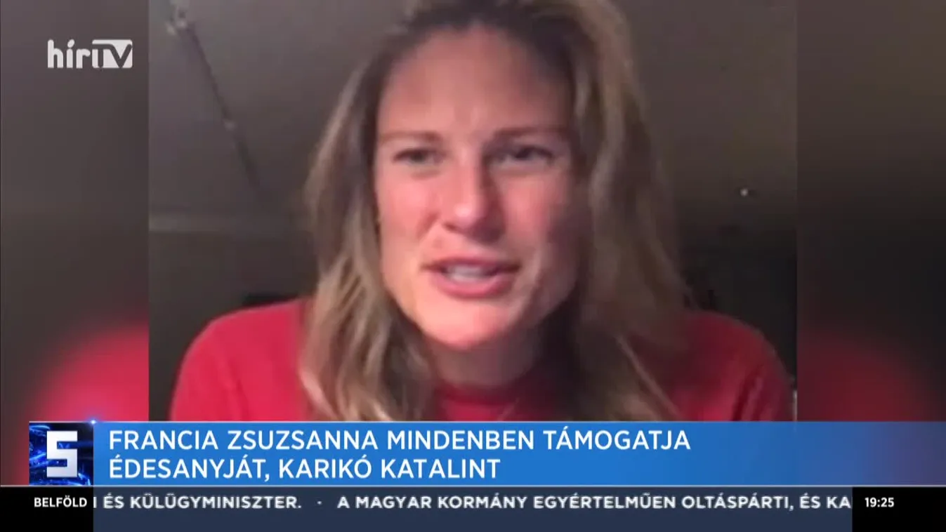 Francia Zsuzsanna mindenben támogatja édesanyját, Karikó Katalint