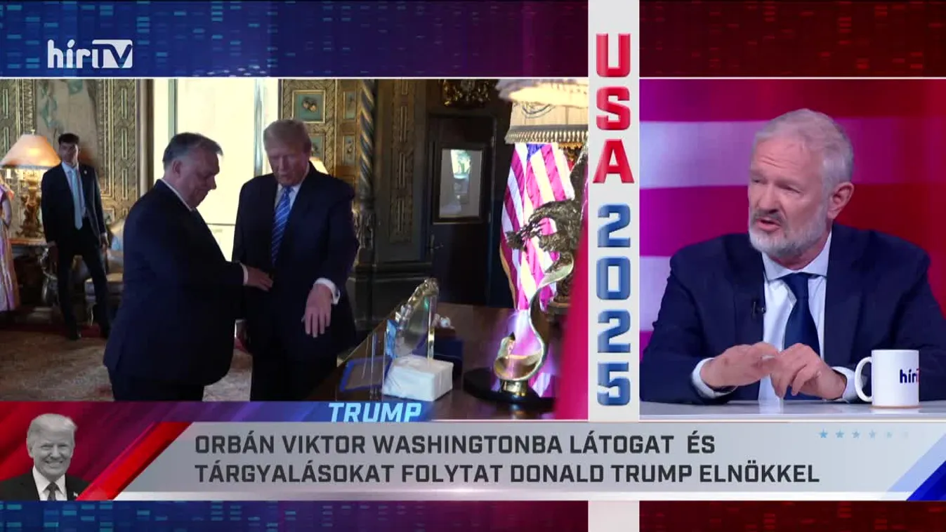 Trump - Orbán Viktor Washingtonba látogat és tárgyalásokat folytat Donald Trump elnökkel