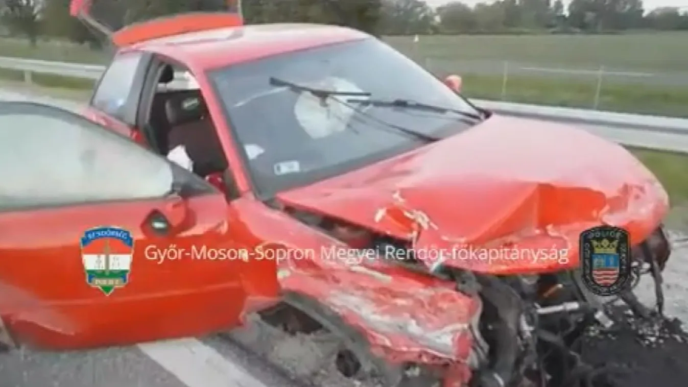 Halálos baleset Győr közelében