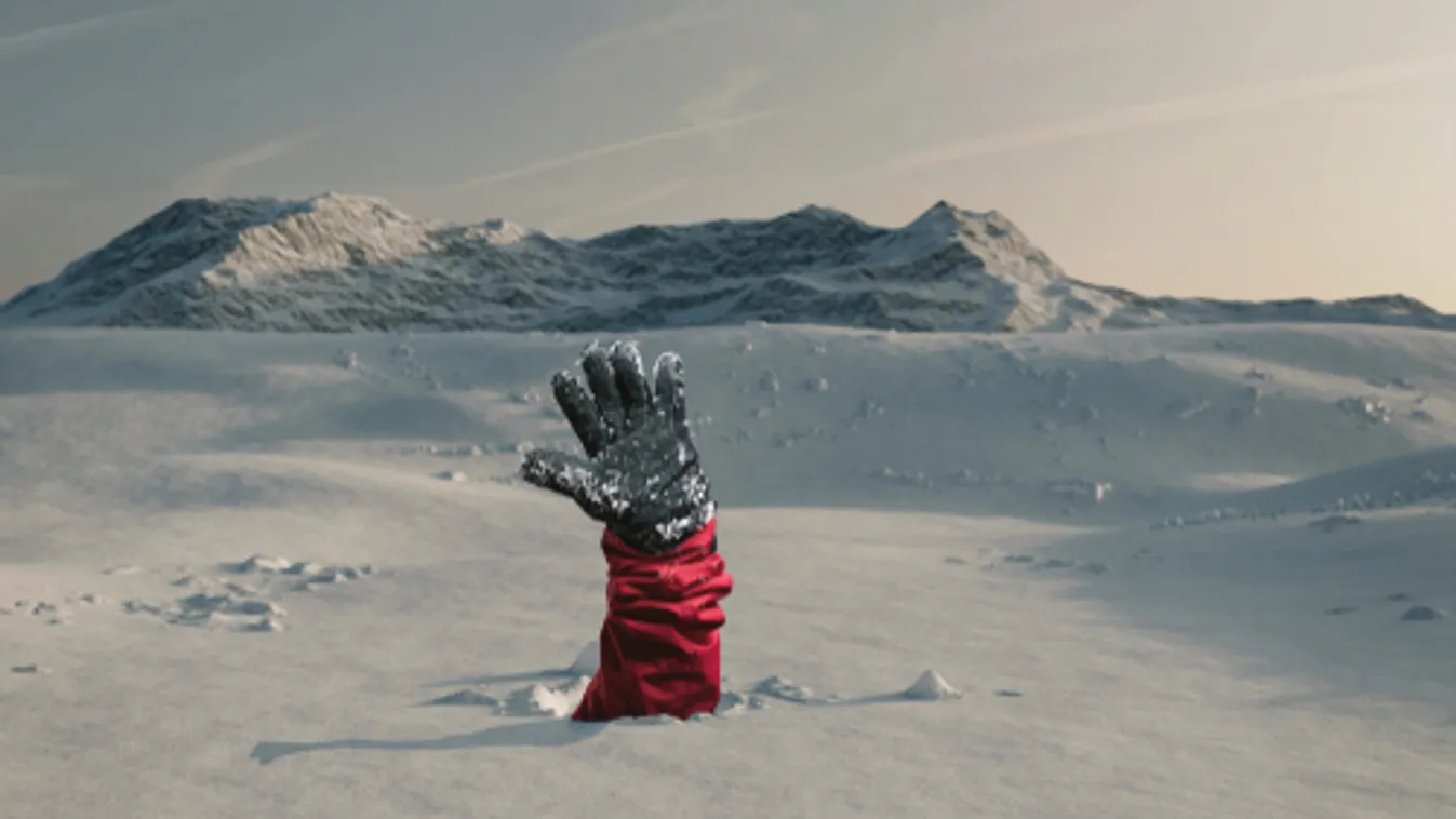 Öt óra után élve ástak ki egy embert a hó alól Ausztriában