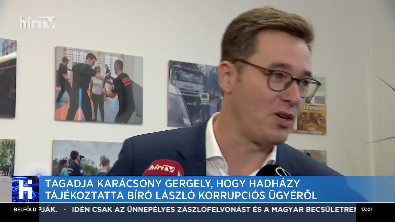 Tagadja Karácsony Gergely, hogy Hadházy tájékoztatta Bíró László korrupciós ügyéről
