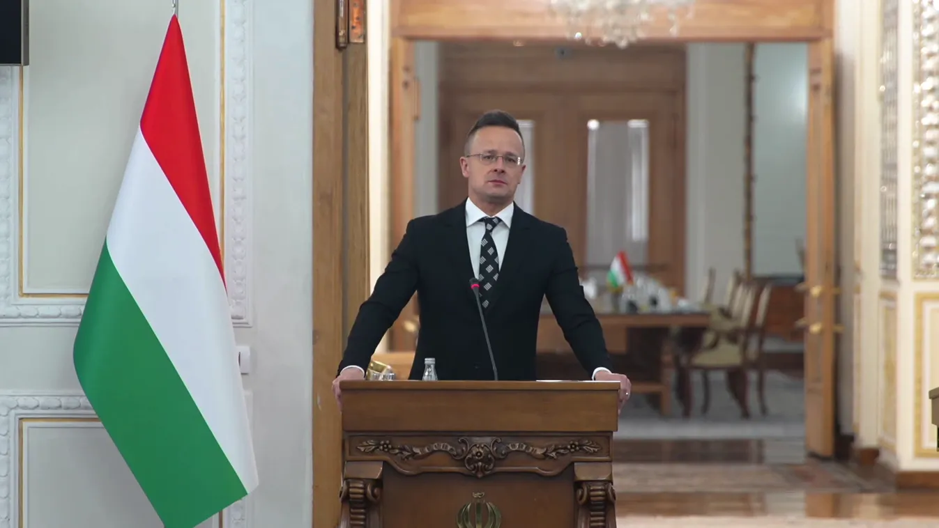 Szijjártó Péter: A legfontosabb feladat a közel-keleti konfliktus eszkalációjának megelőzése + videó