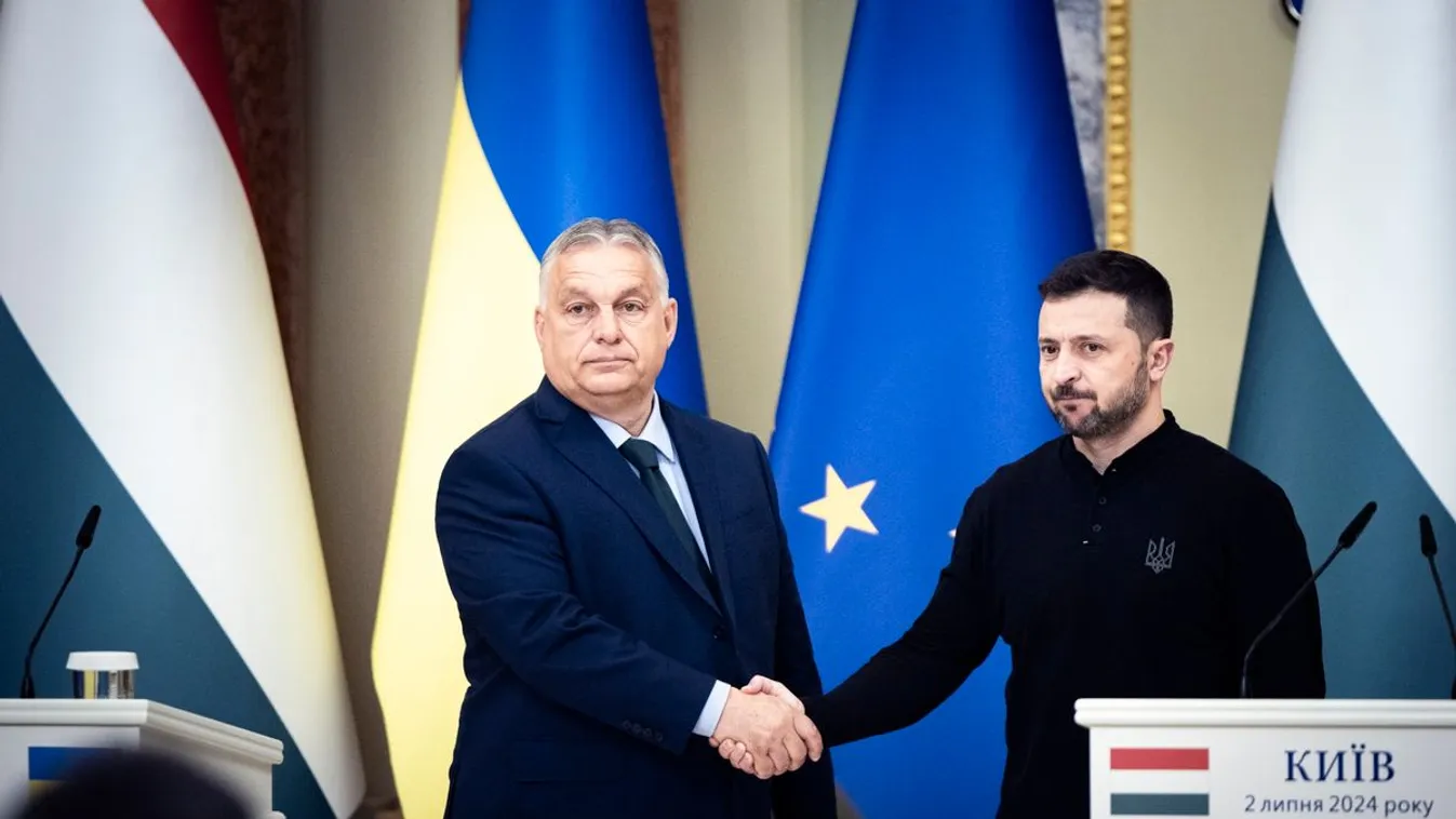 Köszönetet mondott Orbán Viktornak Zelenszkij