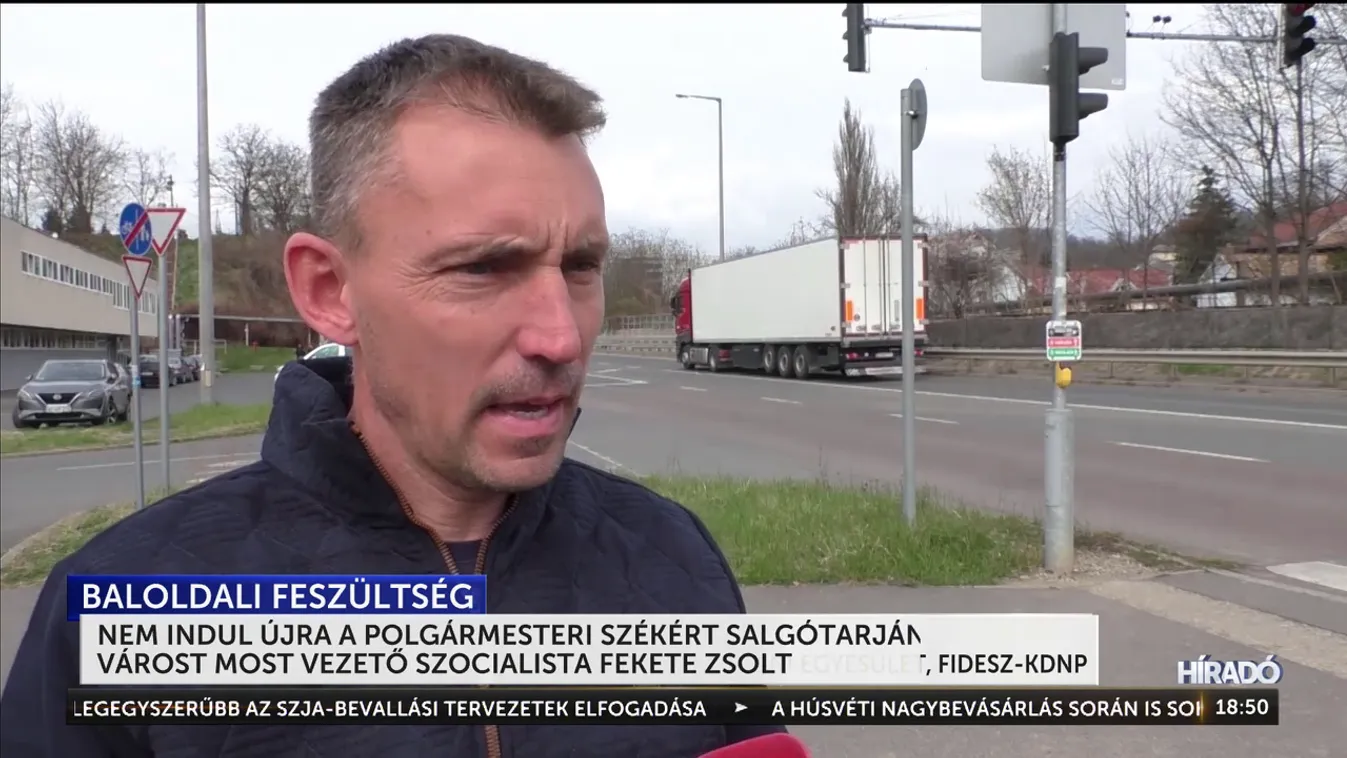 Nem indul újra Salgótarjánban a várost most vezető szocialista Fekete Zsolt + videó