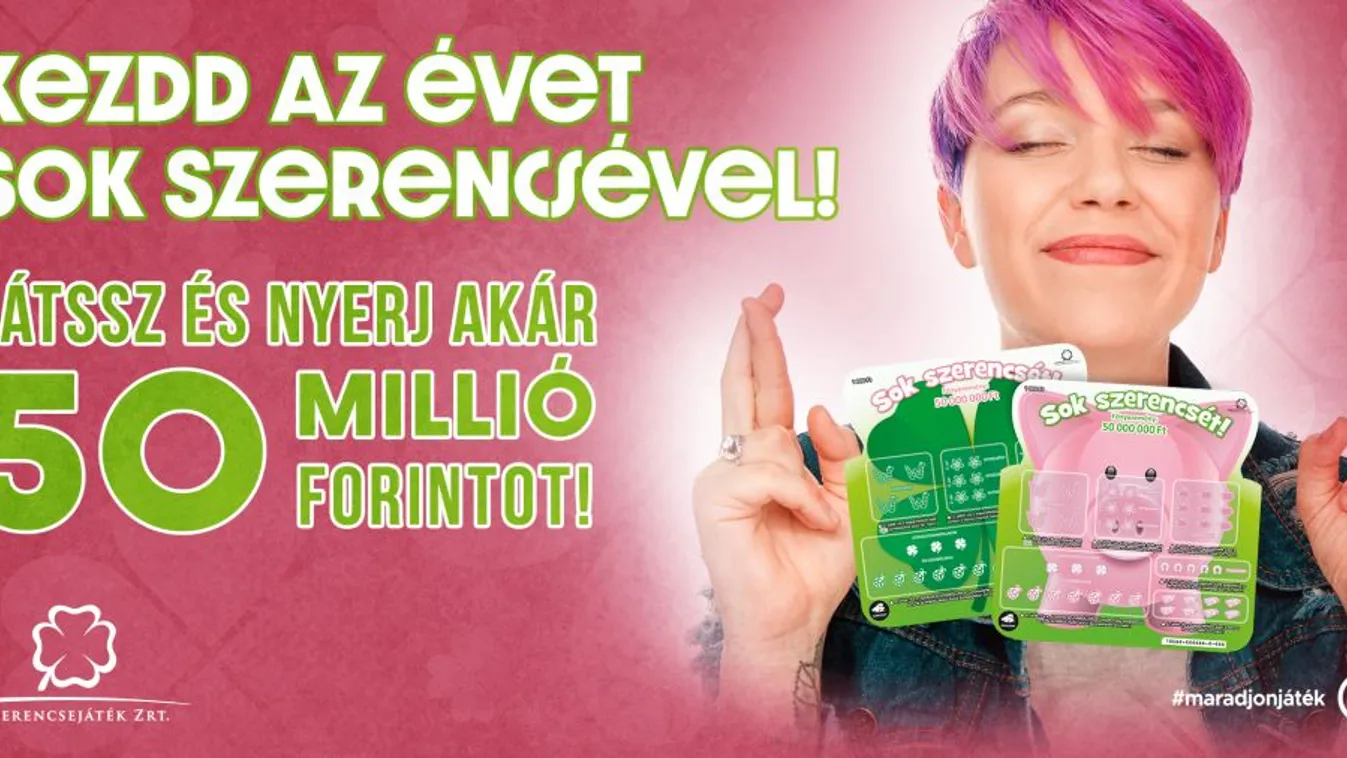 Vadonatúj sorsjegy bevezetésével zárja az évet a Szerencsejáték Zrt.