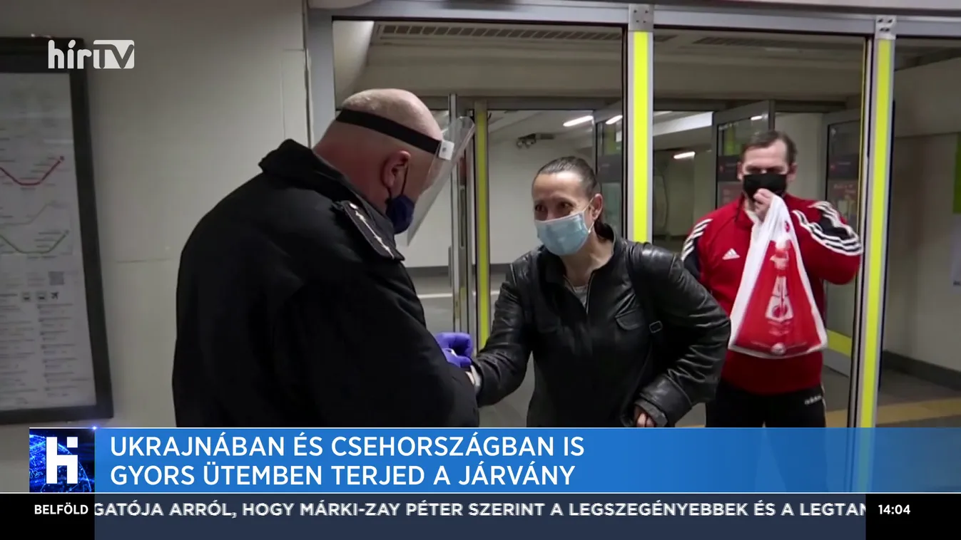 Ukrajnában és Csehországban is gyors ütemben terjed a járvány