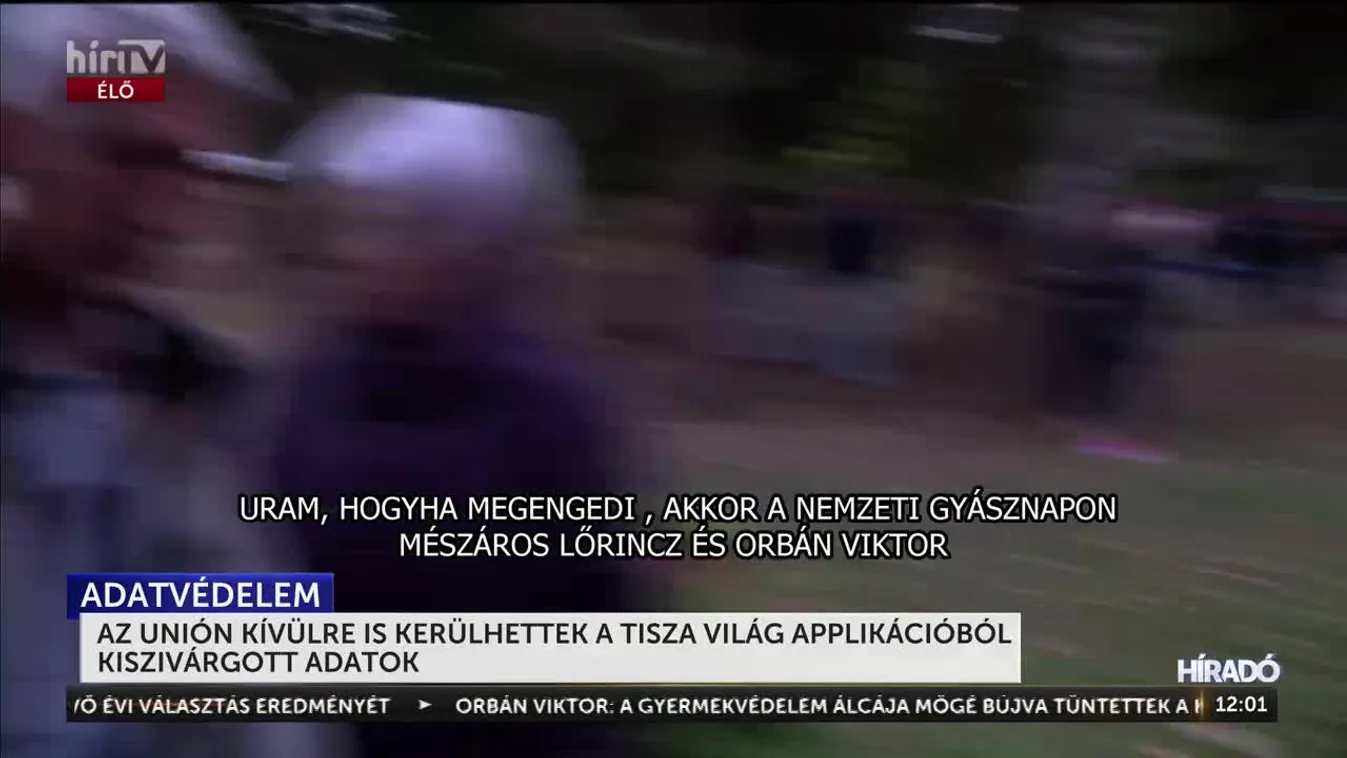 AZ UNIÓN KÍVÜLRE IS KERÜLHETTEK A TISZA VILÁG APPLIKÁCIÓBÓL KISZIVÁRGOTT ADATOK