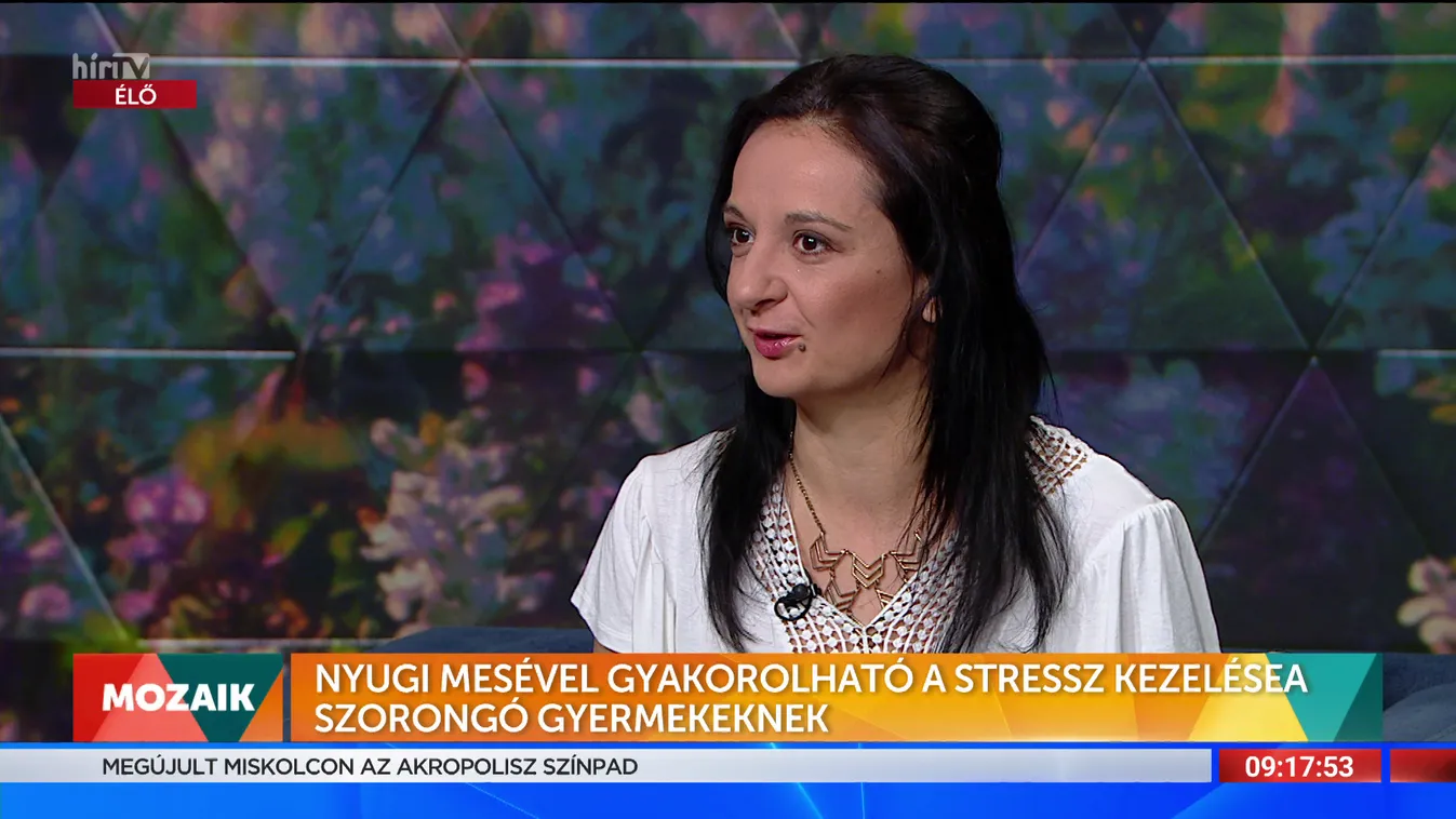 Mozaik: Nyugi mesével gyakorolható a stressz kezelése a szorongó gyermekeknek