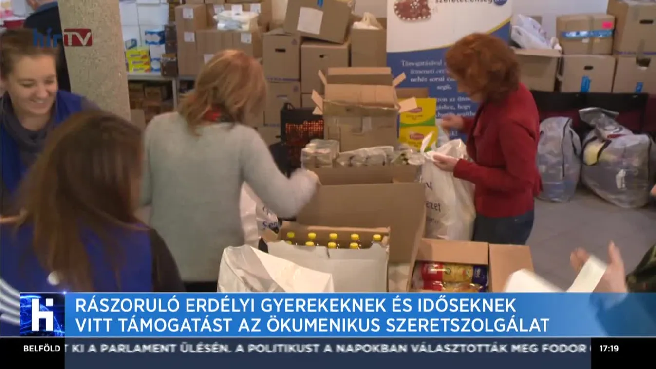 Rászoruló erdélyi gyerekeknek és időseknek vitt támogatást az Ökumenikus Segélyszervezet