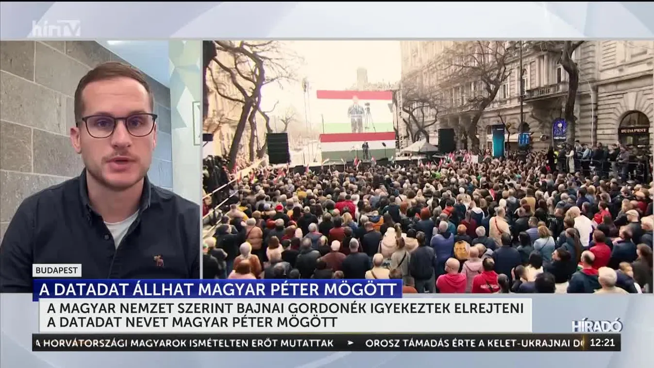 A Magyar Nemzet szerint Bajnai Gordonék igyekeztek elrejteni a Datadat nevet Magyar Péter mögött + videó