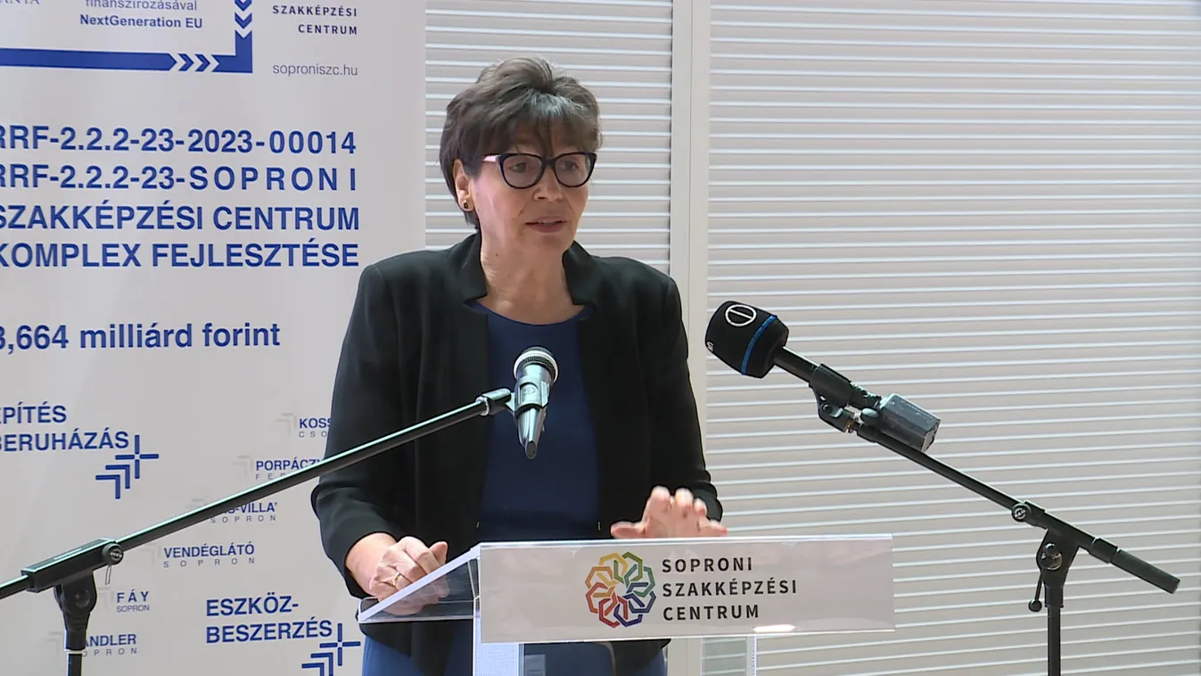 A Soproni Szakképzési Centrum több mint 3,5 milliárd forint vissza nem térítendő támogatást nyert + videó