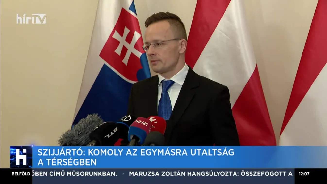 Szijjártó: Komoly az egymásra utaltság a térségben