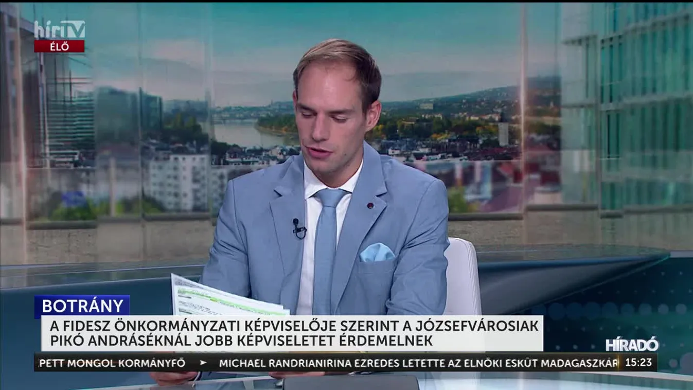 A FIDESZ ÖNKORMÁNYZATI KÉPVISELŐJE SZERINT A JÓZSEFVÁROSIAK PIKÓ ANDRÁSÉKNÁL JOBB KÉPVISELETET ÉRDEMELNEK