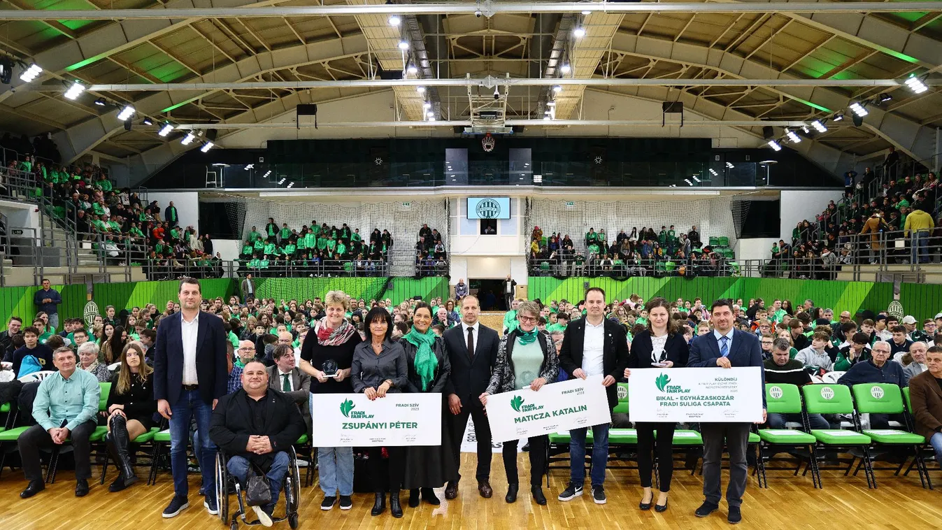 Hetedszer adták át a Fradi Fair Play díjakat