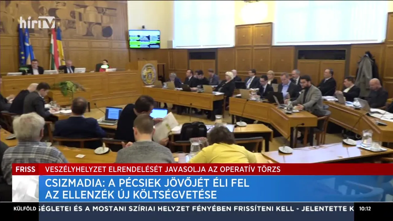 Csizmadia: A pécsiek jövőjét éli fel az ellenzék új költségvetése