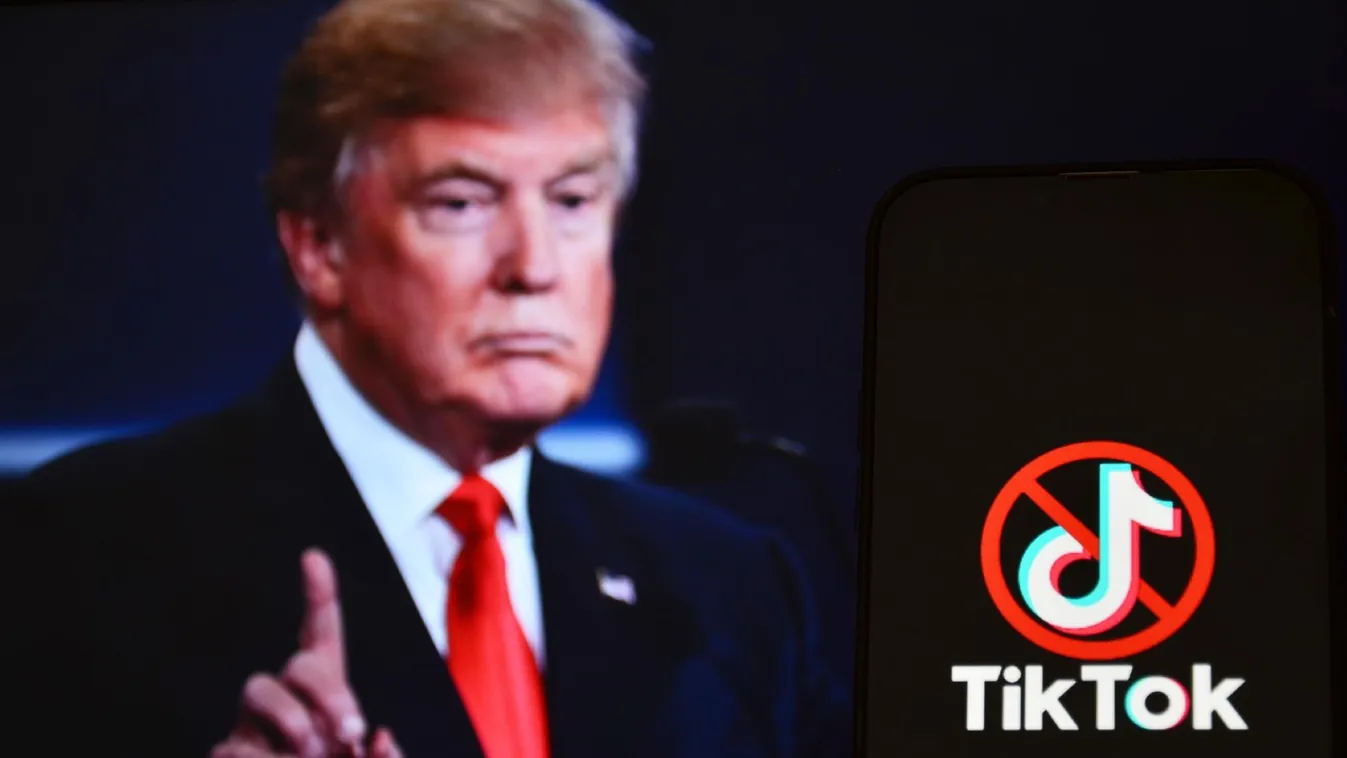 Donald Trump megszólalt a TikTok amerikai leállításáról
