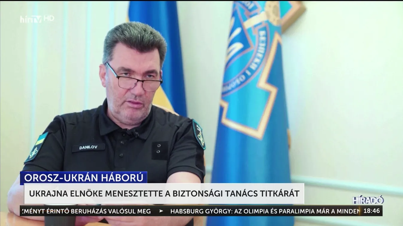 Ukrajna elnöke menesztette a Biztonsági Tanács titkárát + videó