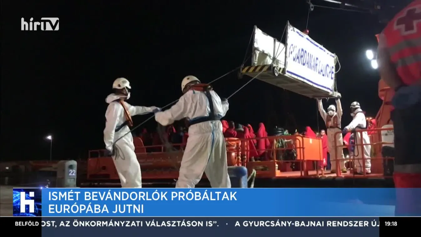 Ismét bevándorlók próbáltak Európába jutni