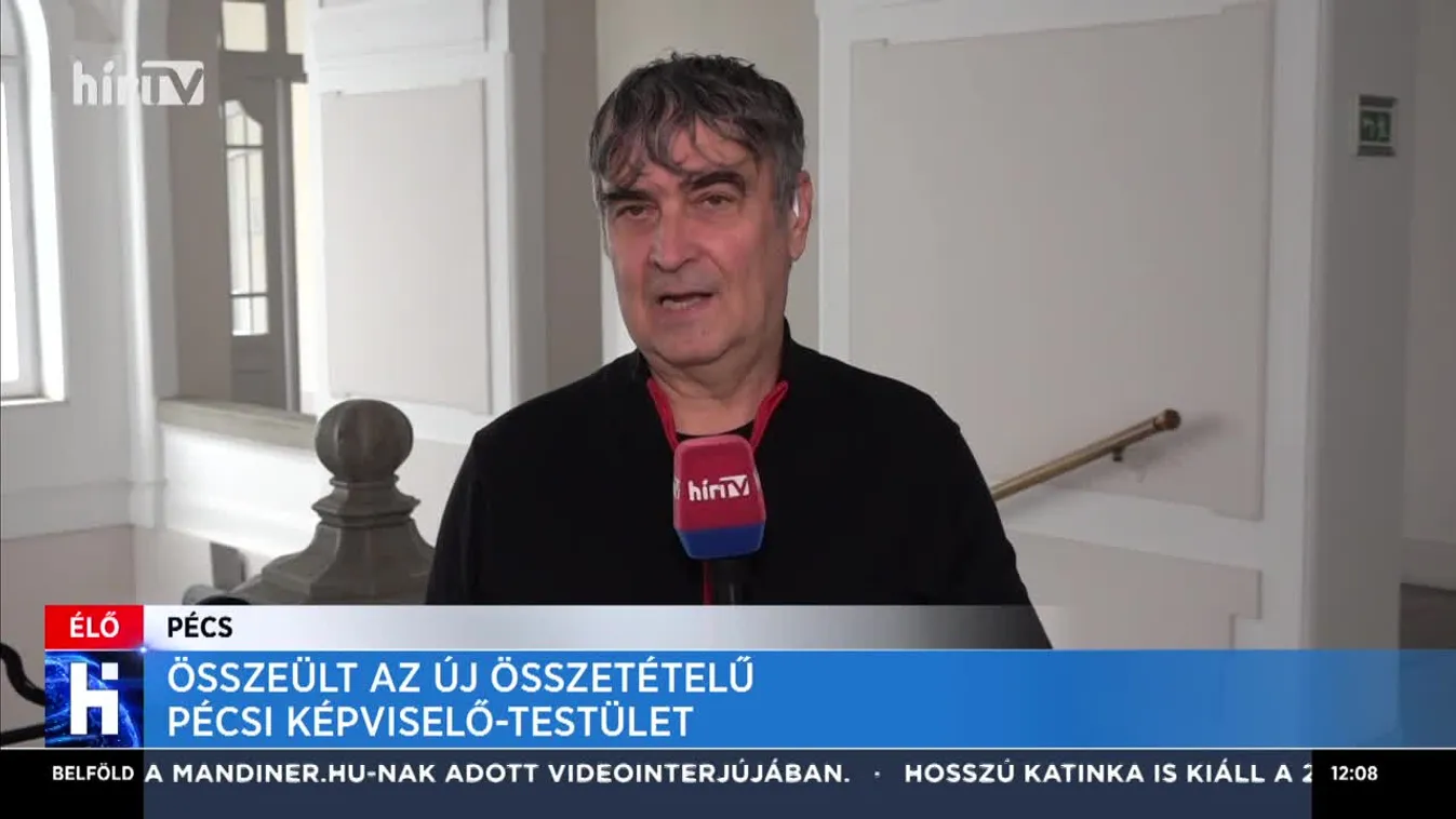 Összeült az új összetételű pécsi képviselő-testület