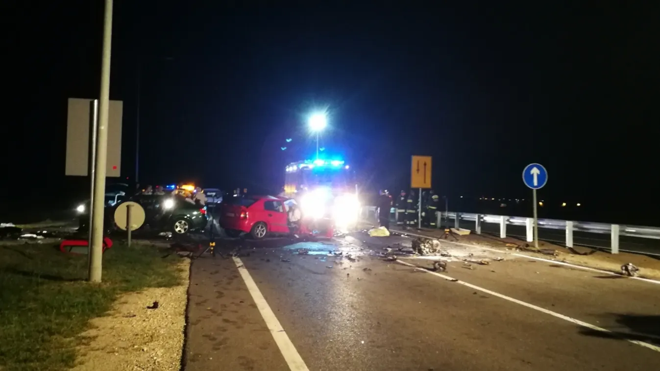 Halálos baleset Ceglédnél