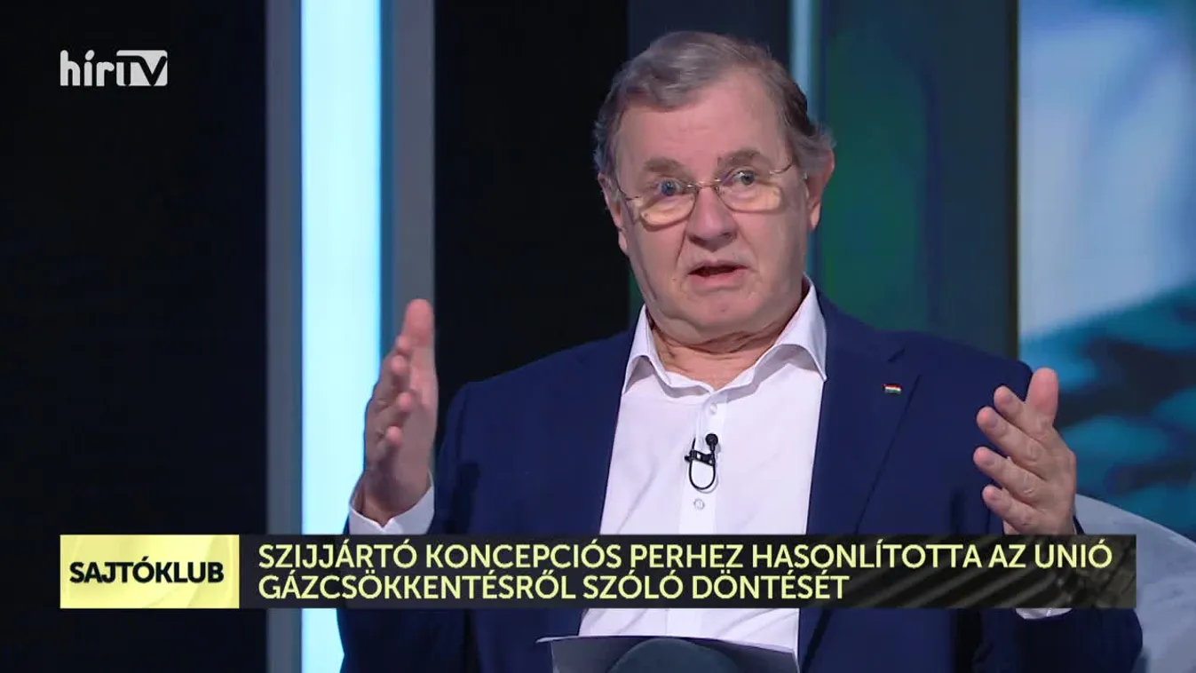 Sajtóklub: A földgázfogyasztás önkéntes, 15%-os csökkenéséről döntött az EU