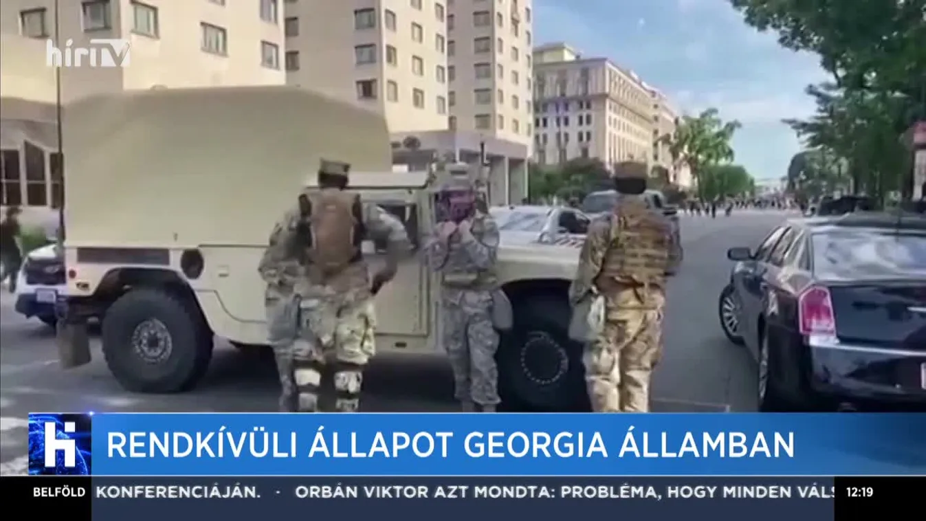 Rendkívüli állapot Georgia államban