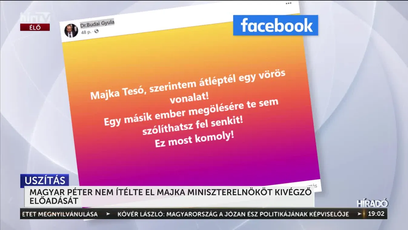 Magyar Péter nem ítélte el a Majka, miniszterelnököt kivégző előadását + videó