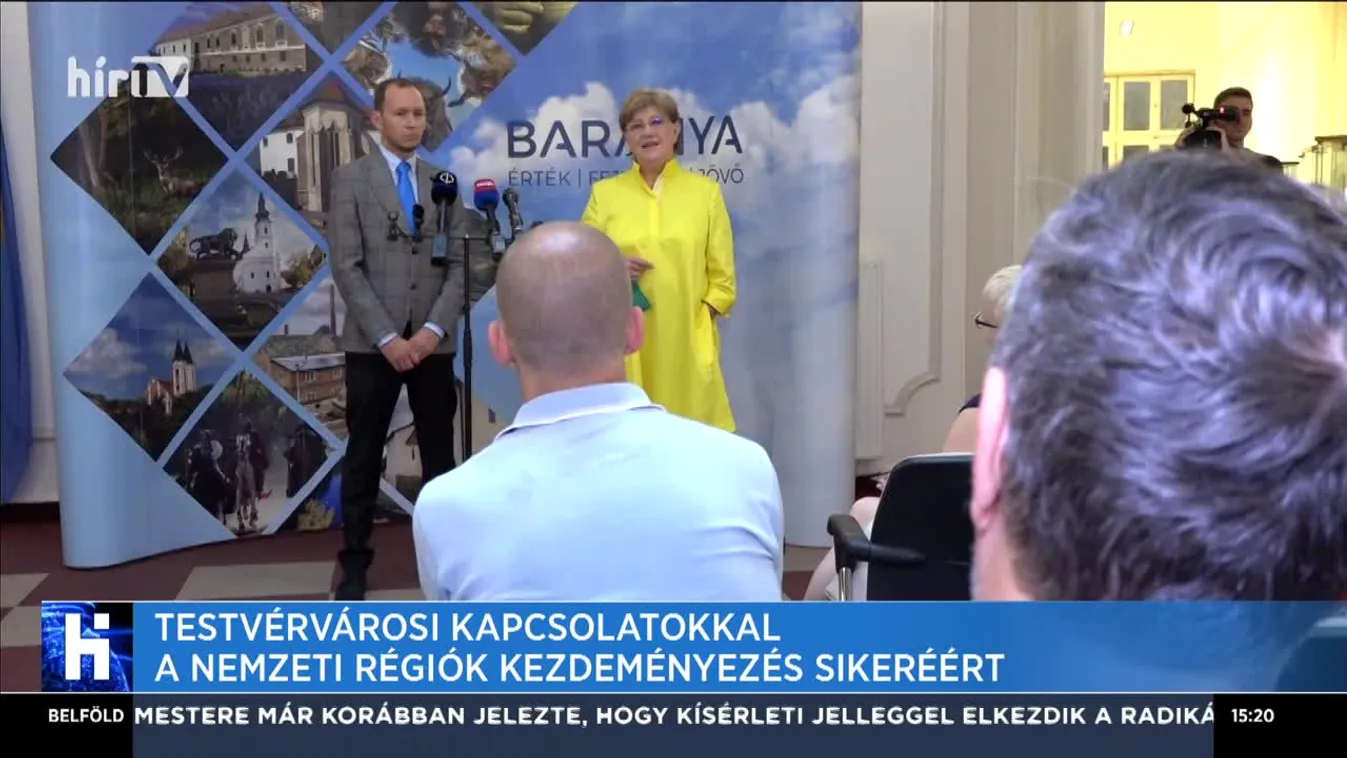 Testvérvárosi kapcsolatokkal a nemzeti régiók kezdeményezés sikeréért