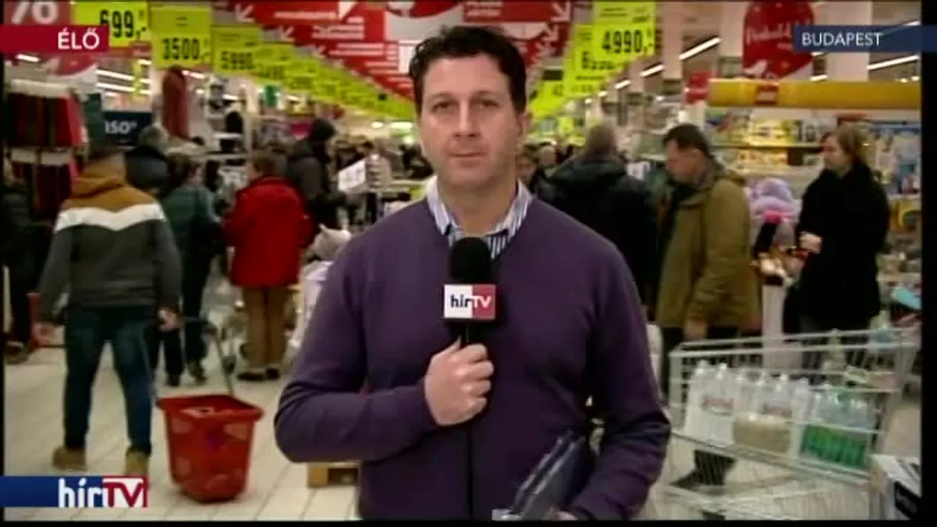 Sokan hagyták az utolsó pillanatra a vásárlást