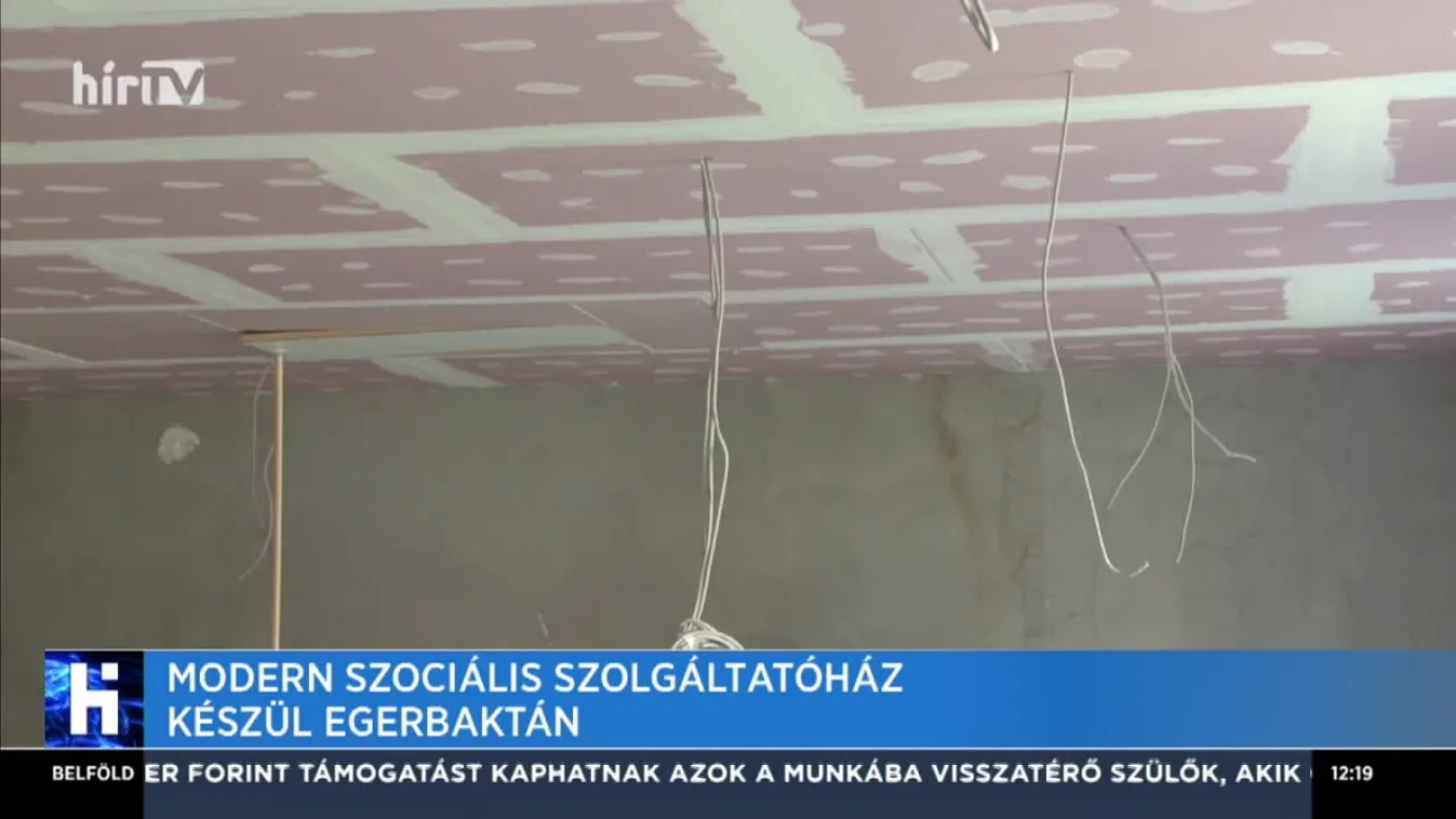 Modern szociális szolgáltatóház készül Egerbaktán