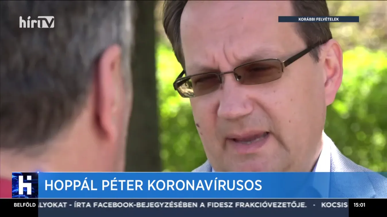 Hoppál Péter koronavírusos