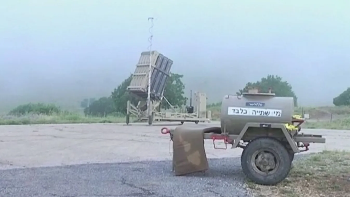 Rakétákkal lőttek izraeli katonákat