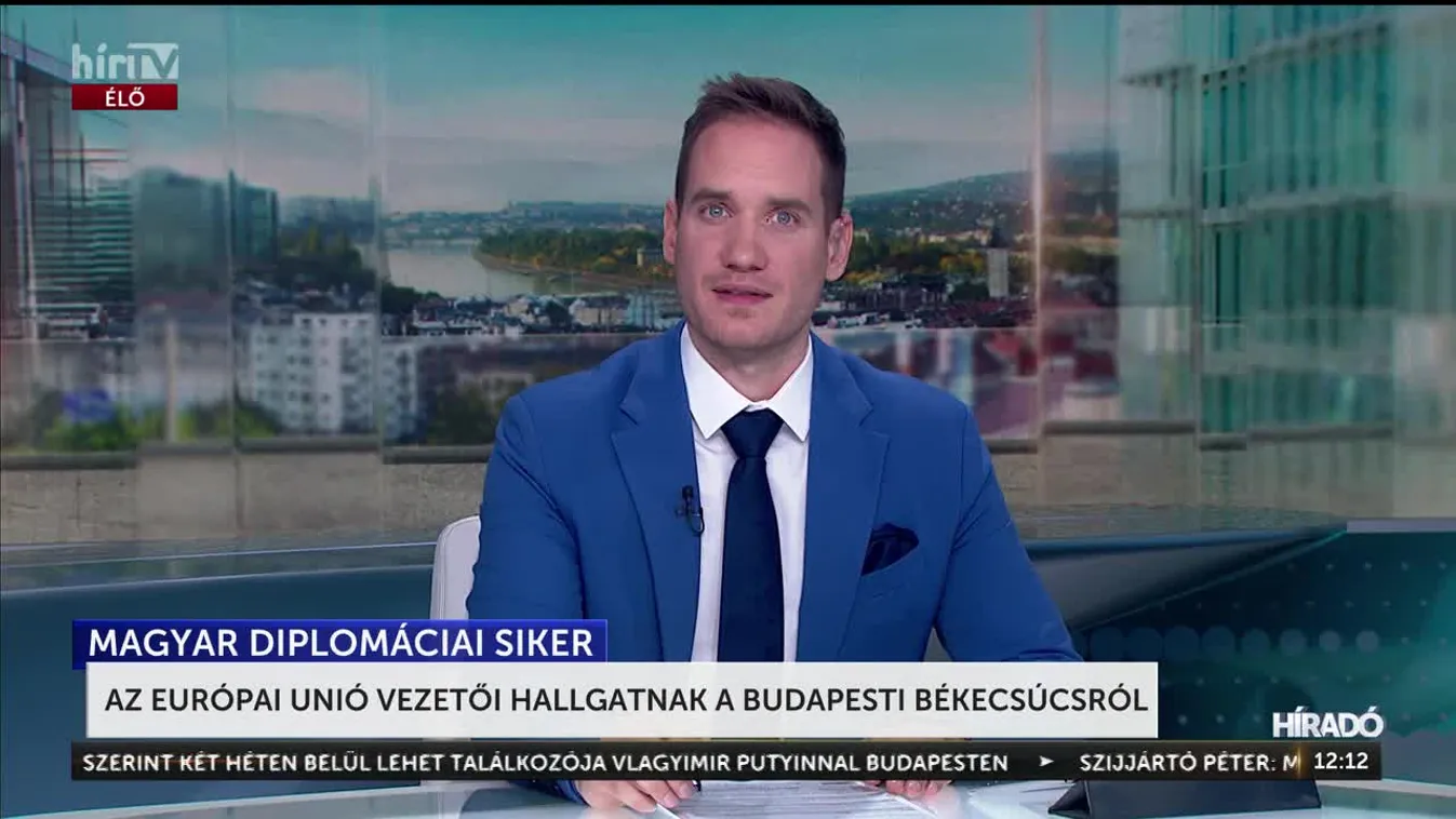 AZ EURÓPAI UNIÓ VEZETŐI HALLGATNAK A BUDAPESTI BÉKECSÚCSRÓL