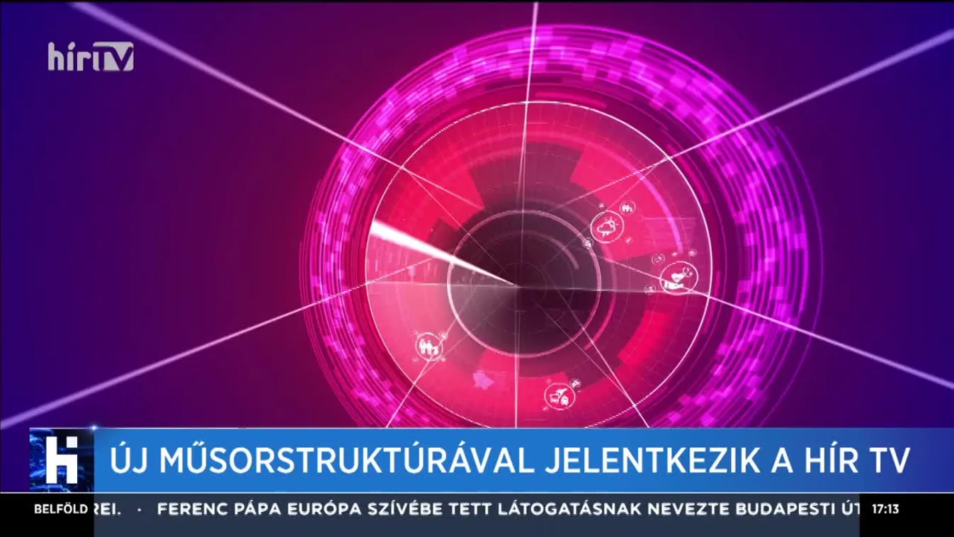 Új műsorstruktúrával jelentkezik a Hír TV