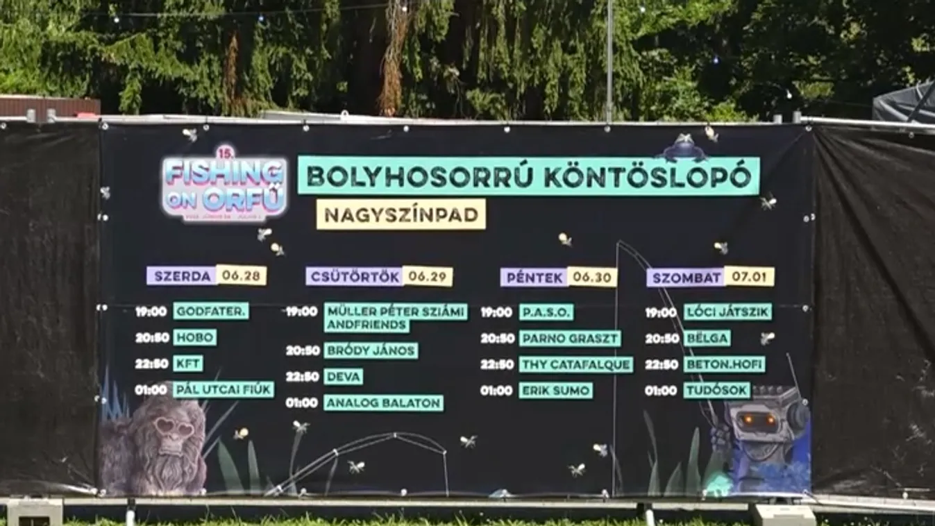 Vasárnap hajnalban véget ért az idei Fishing on Orfű