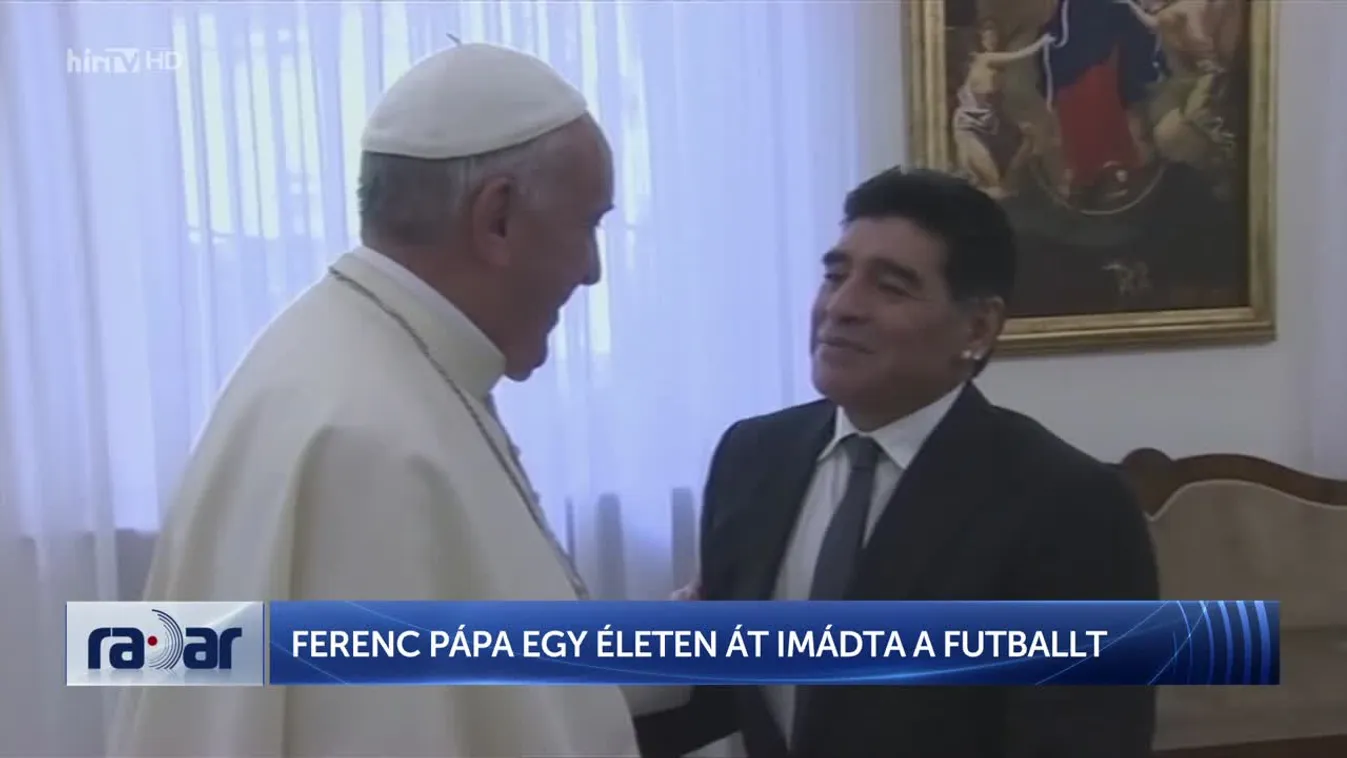 Radar - Ferenc pápa a gyerekkora óta óriási futballrajongó volt + videó