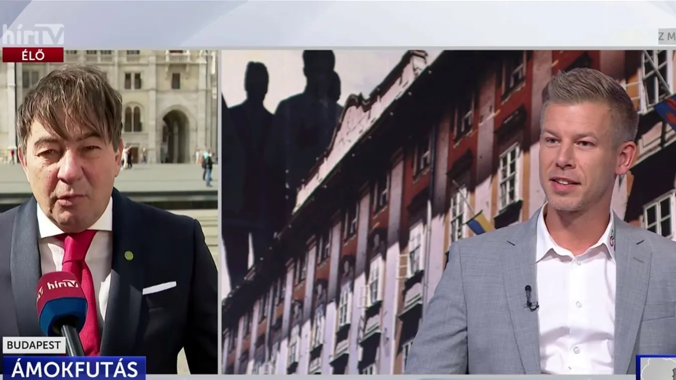 A közmédiában járt Magyar Péter + videó