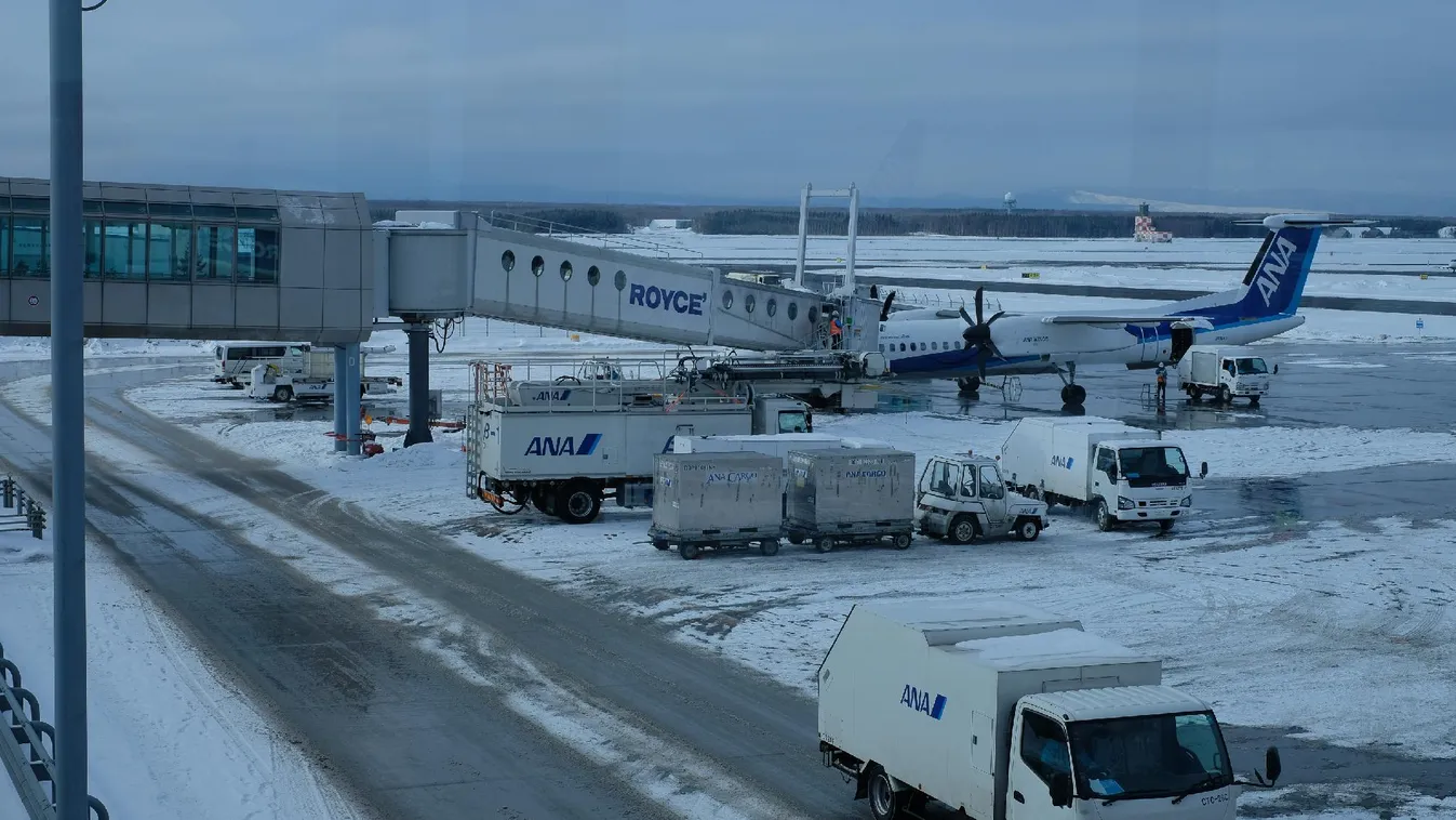 Japánban a nagy hideg és a heves havazás miatt akadozik a közlekedés