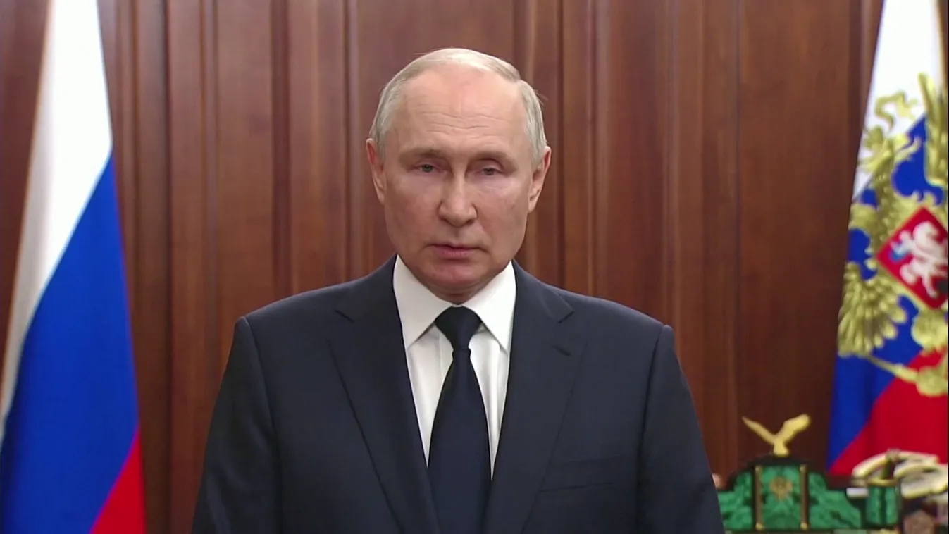 A hétvégi lázadás felbujtóit hazaárulóknak tekinti Vlagyimir Putyin