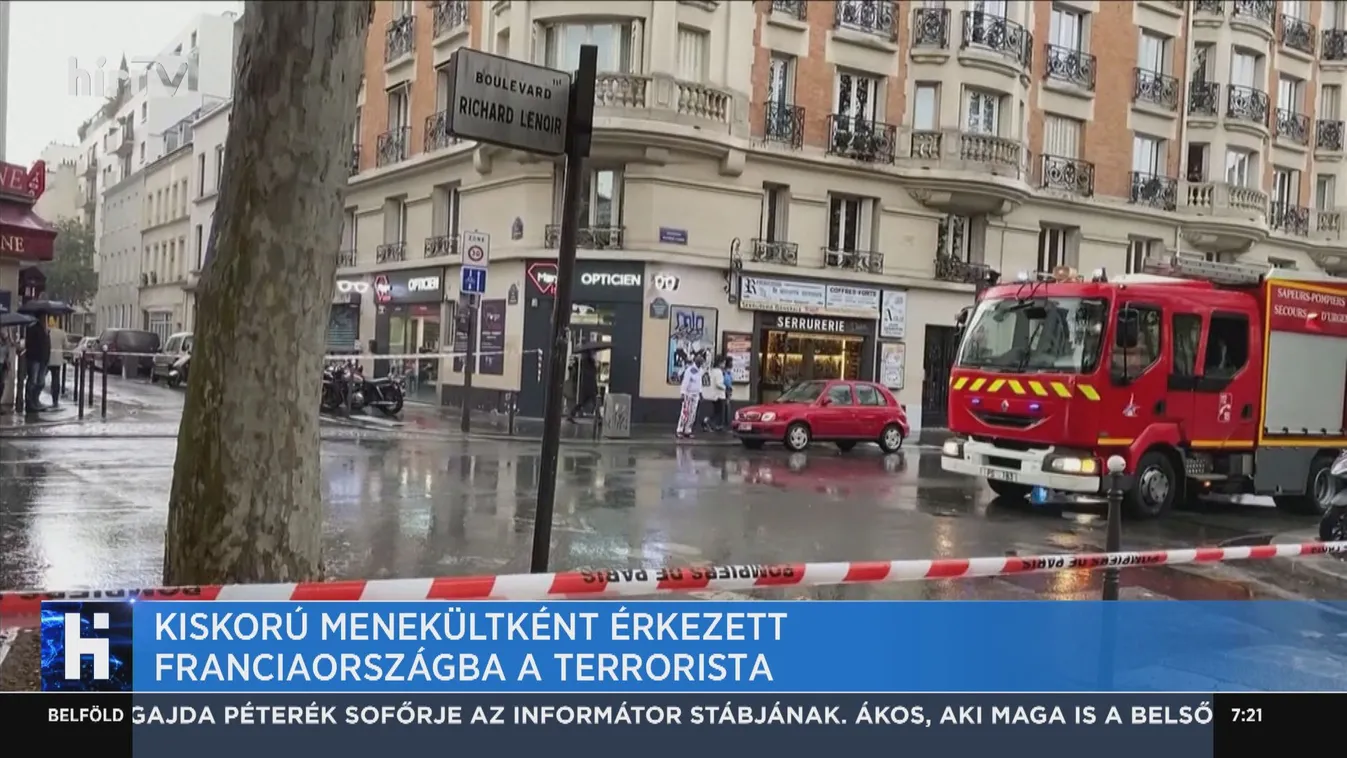 Kiskorú menekültként érkezett Franciaországba a terrorista