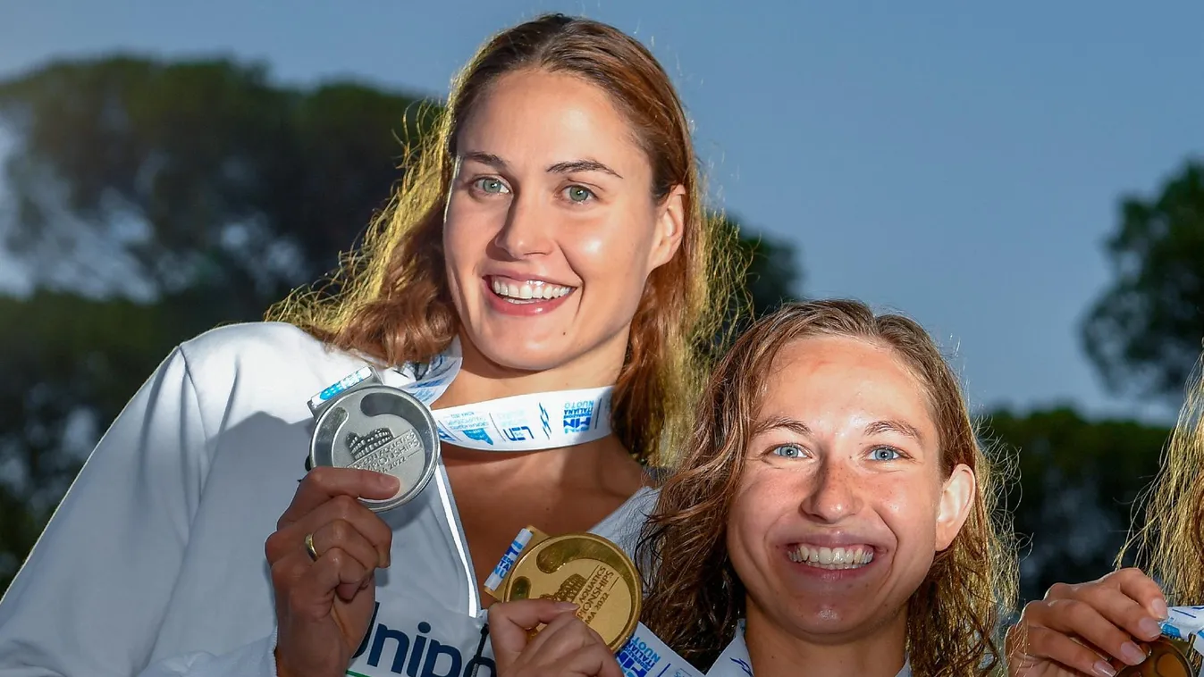 Mihályvári-Farkas Viktória Európa-bajnok, Jakabos Zsuzsanna ezüstérmes 400 méter vegyesen